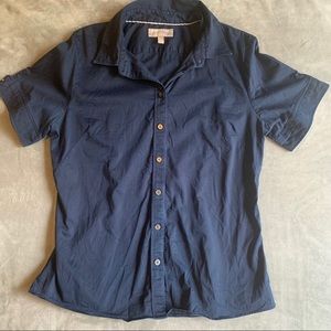 Banana Republic Navy Blue Blouse Top